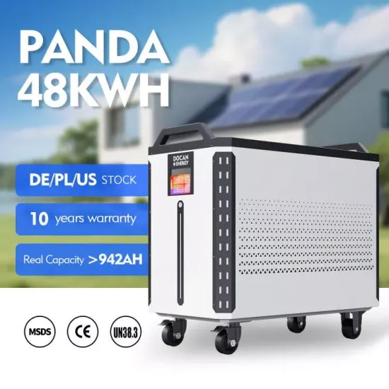 China Stock Docan Power Docan Energy Panda 51.2V 942Ah 48kWh 50kWh